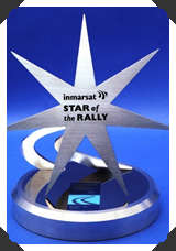 Inmarsat Star of the Rally Trophy